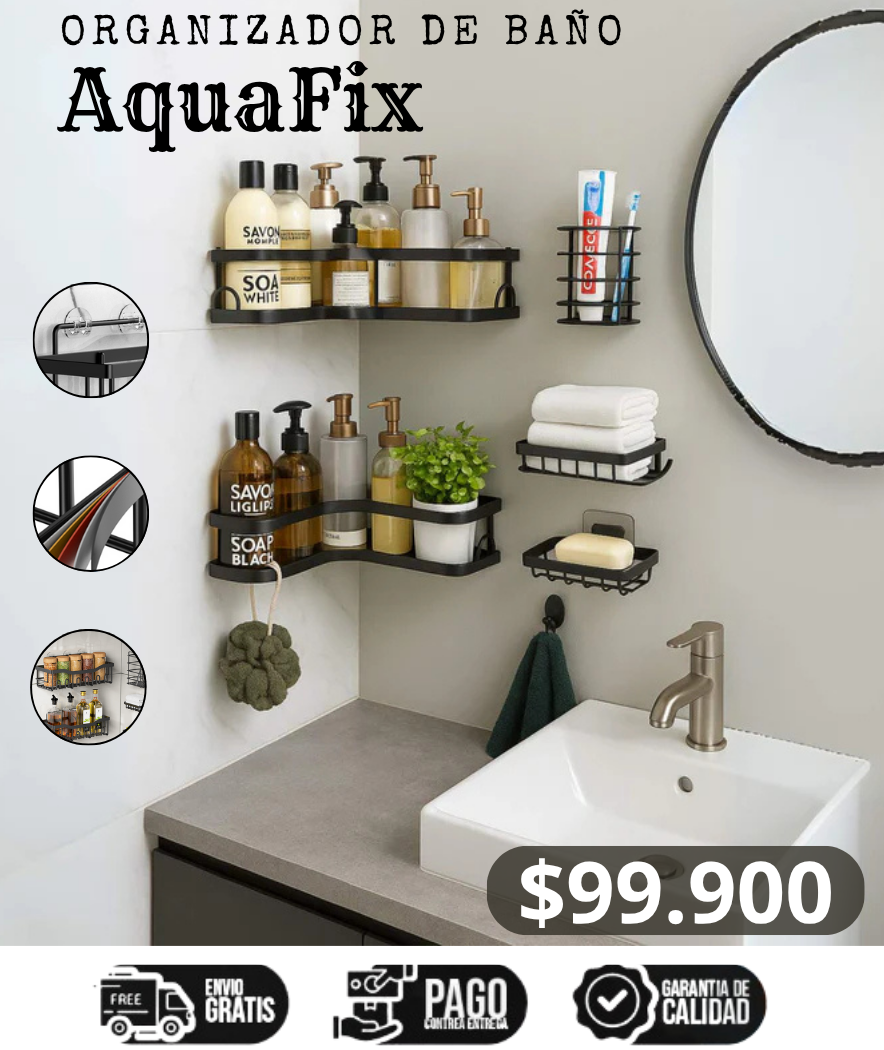 Organizador de Baño AquaFix